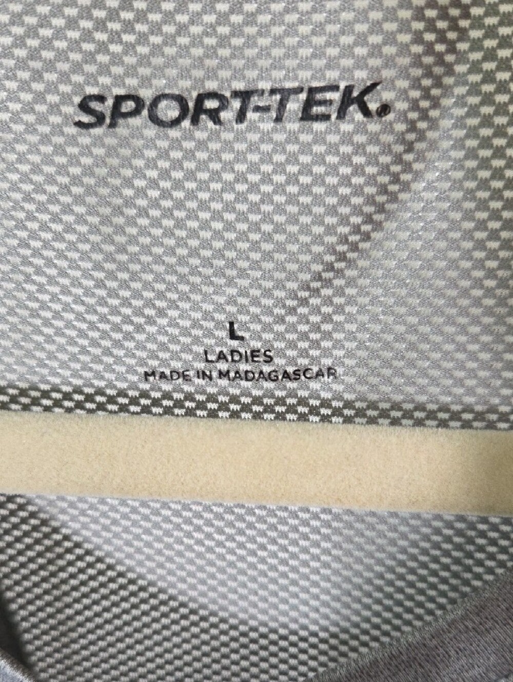 Sport-Tek Gray Ladies Performance Top - Picture 4 of 5